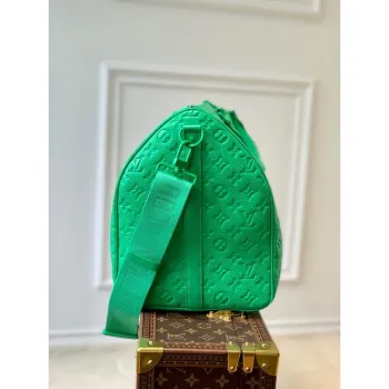 LV M20963 Louis Vuitton Keepall Bandouliere 50 Taška Mintová Zelená