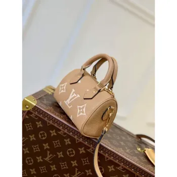 LV M81457 Louis Vuitton Nano Speedy Taška Arizona Béžová