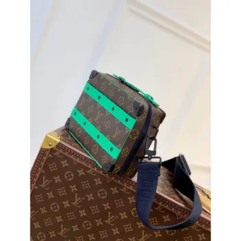 LV M46264 Louis Vuitton Taška Soft Trunk s rukojetí Zelená