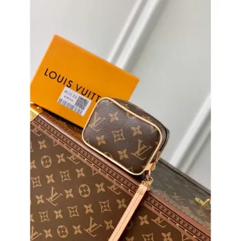 LV M81339 Louis Vuitton Wapity Case Taška Hnědá