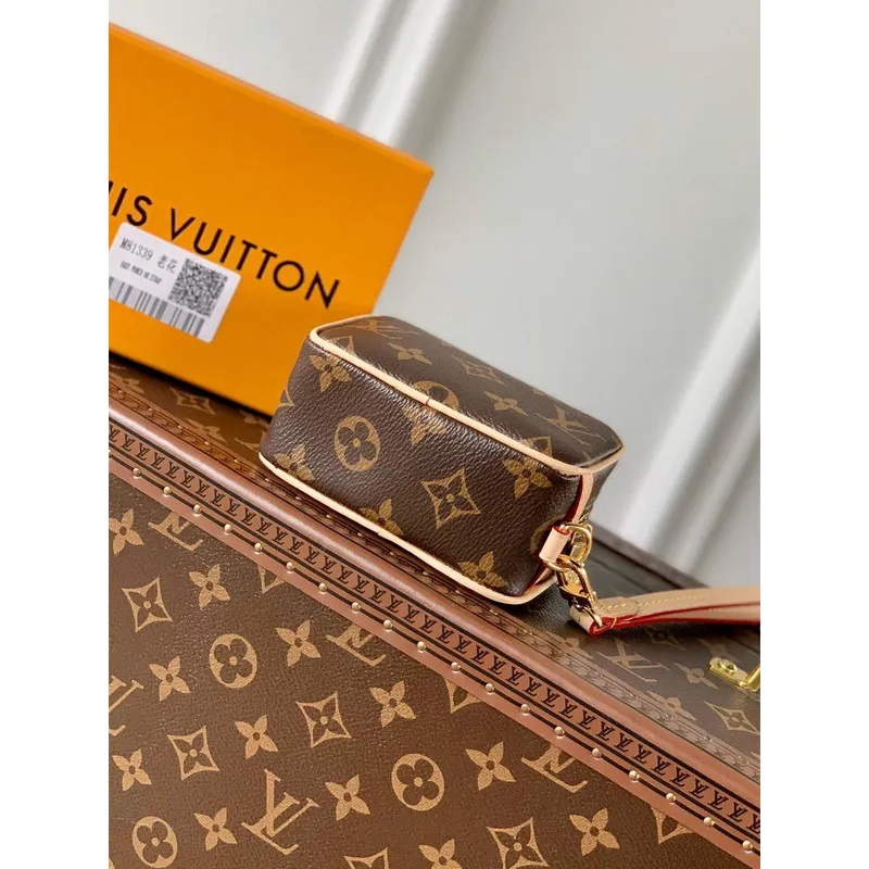 LV M81339 Louis Vuitton Wapity Case Taška Hnědá