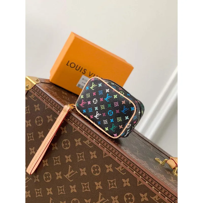 LV M81339 Louis Vuitton Wapity Case Taška Černá