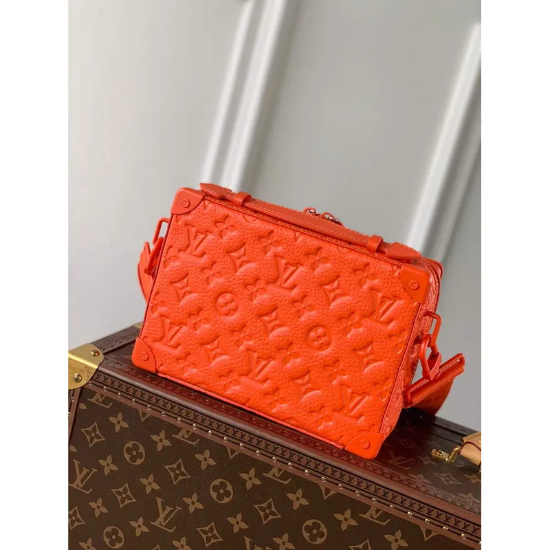 LV M20956 Louis Vuitton Taška Soft Trunk s rukojetí Oranžová