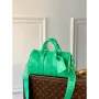 LV M20929 Louis Vuitton Keepall Bandouliere 25 Taška Mátově Zelená