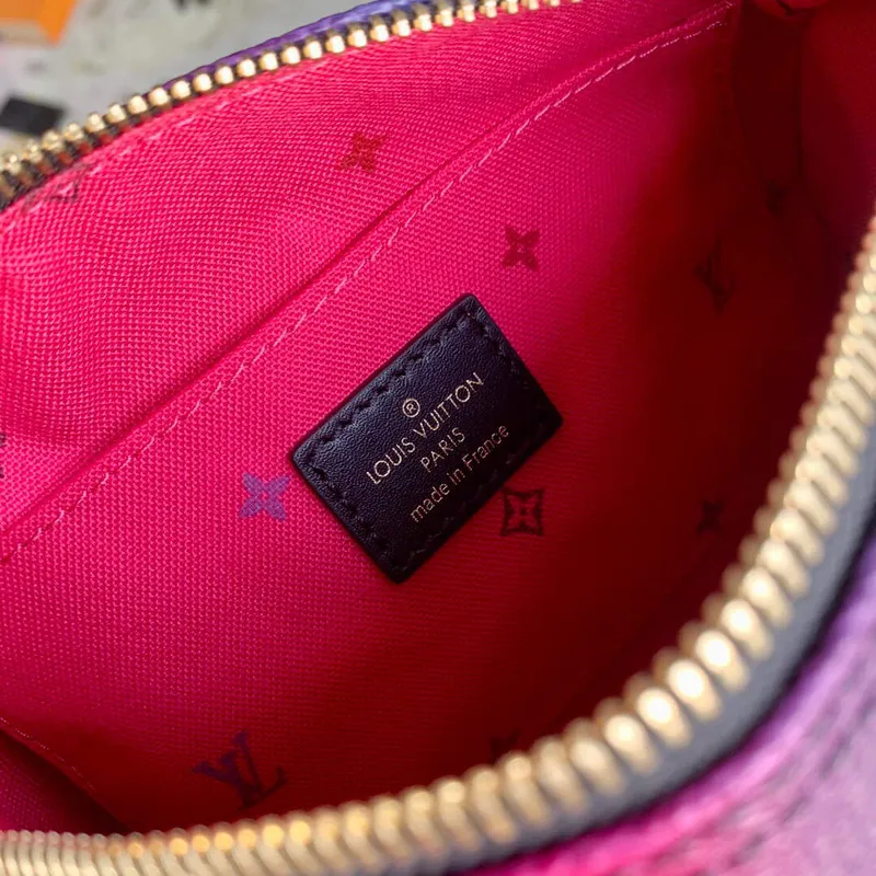 LV M59860 Louis Vuitton Papillon BB Kabelka Midnight Fuchsia