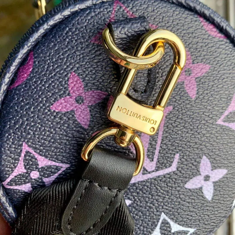 LV M59860 Louis Vuitton Papillon BB Kabelka Midnight Fuchsia