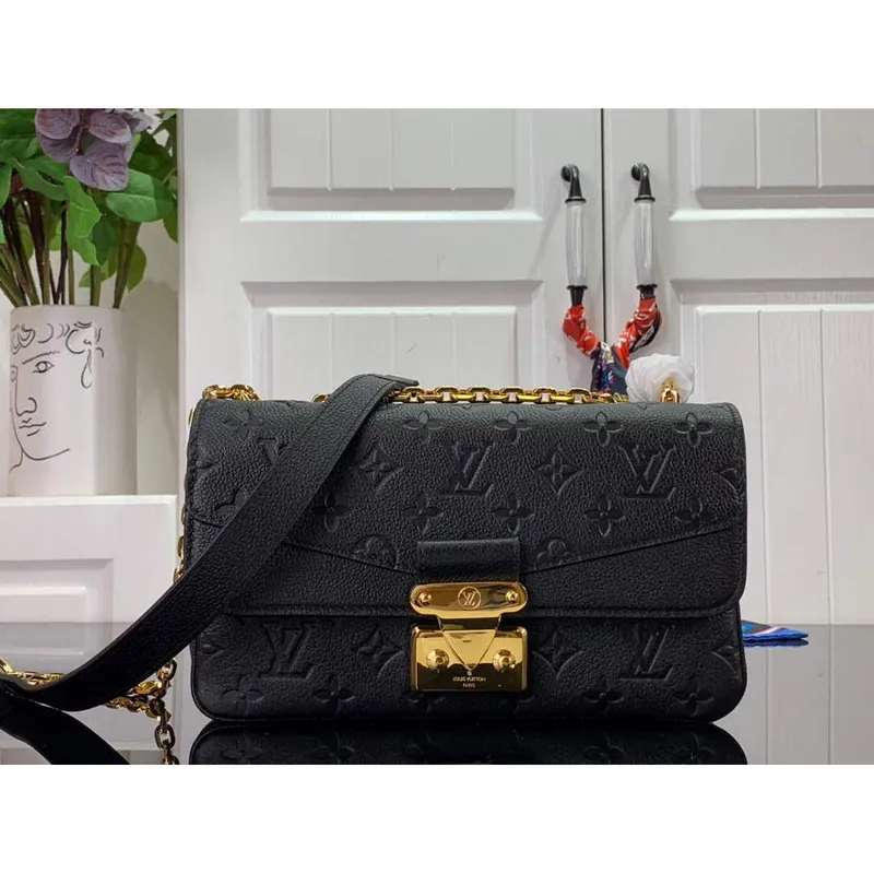 LV M46126 Louis Vuitton Marceau Taška Černá