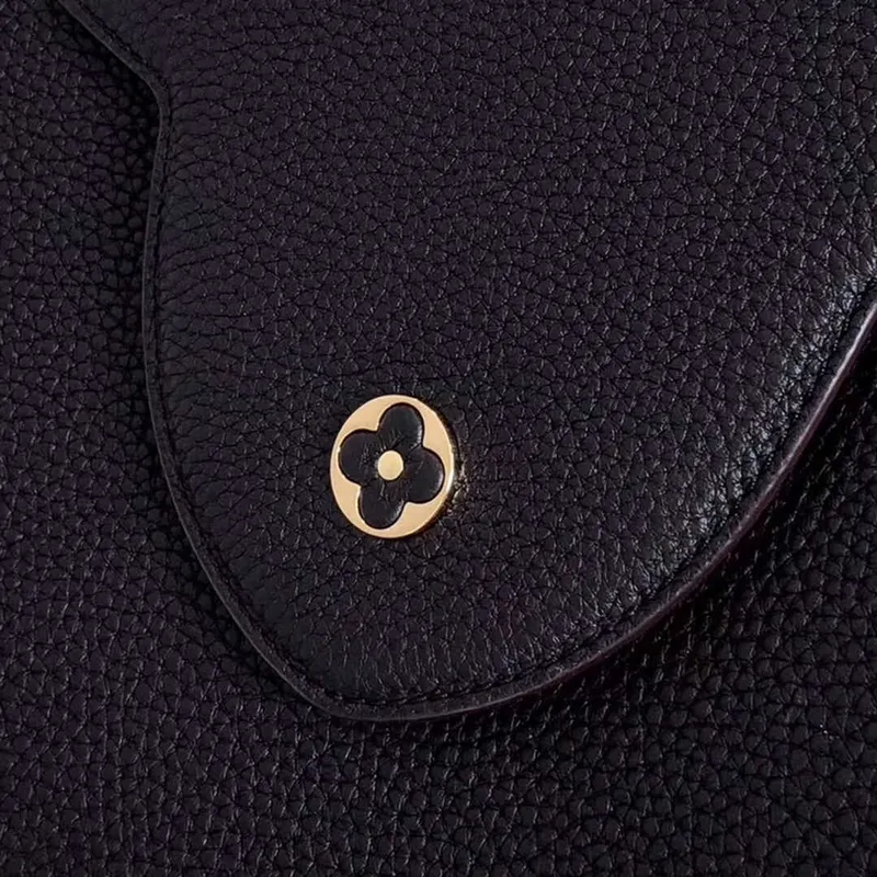LV M48864 Louis Vuitton MM Capucines Kožená taška M42259 Černá