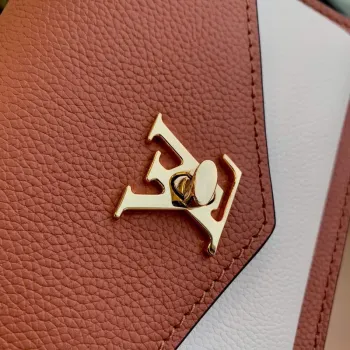 LV M81193 Louis Vuitton Mylockme Chain Pochette Hnědá