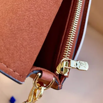 LV M81193 Louis Vuitton Mylockme Chain Pochette Hnědá