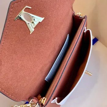 LV M81193 Louis Vuitton Mylockme Chain Pochette Hnědá