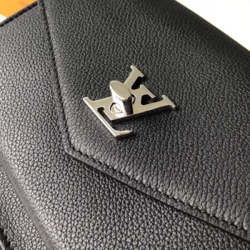 LV M63471 Louis Vuitton Mylockme Chain Pochette Černá