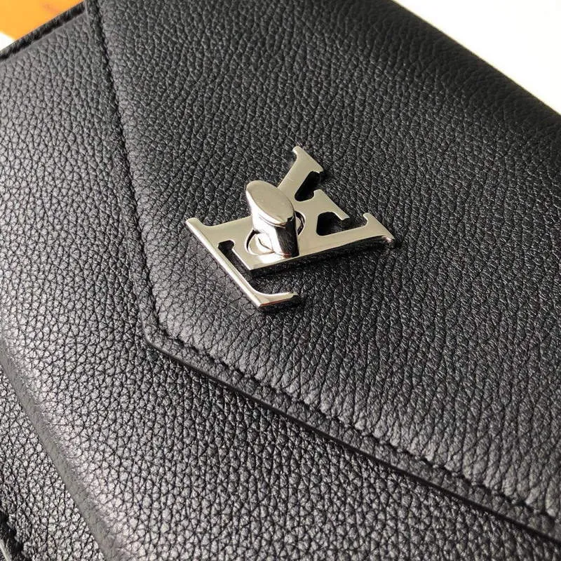LV M63471 Louis Vuitton Mylockme Chain Pochette Černá