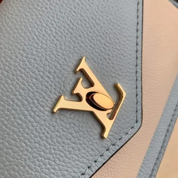 LV M81436 Louis Vuitton Mylockme Chain Pochette Modrá