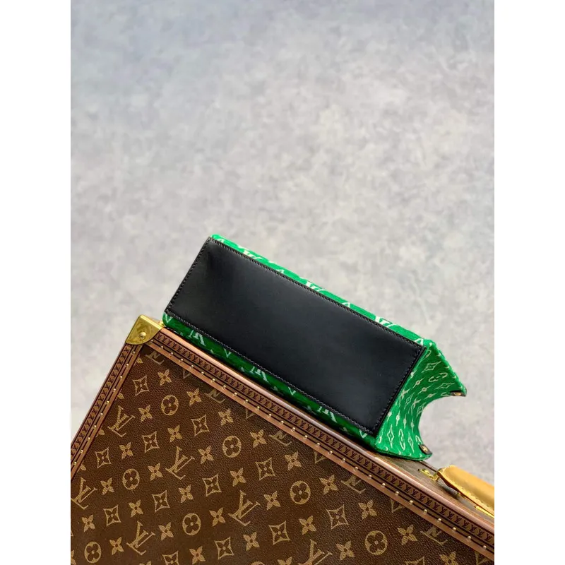 LV M46216 Louis Vuitton Onthego PM Tote Bag Zelená