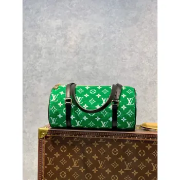 LV M46206 Louis Vuitton papillon kabelka zelená