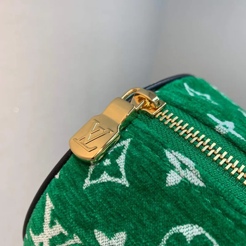 LV M46206 Louis Vuitton papillon kabelka zelená