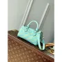 LV M81625 Louis Vuitton Nano Speedy Bag Vert d'eau Zelená