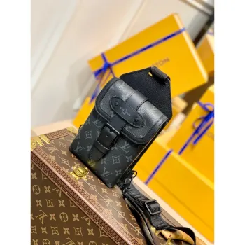 LV M45912 Louis Vuitton Saumur slingbag Monogram eclipse