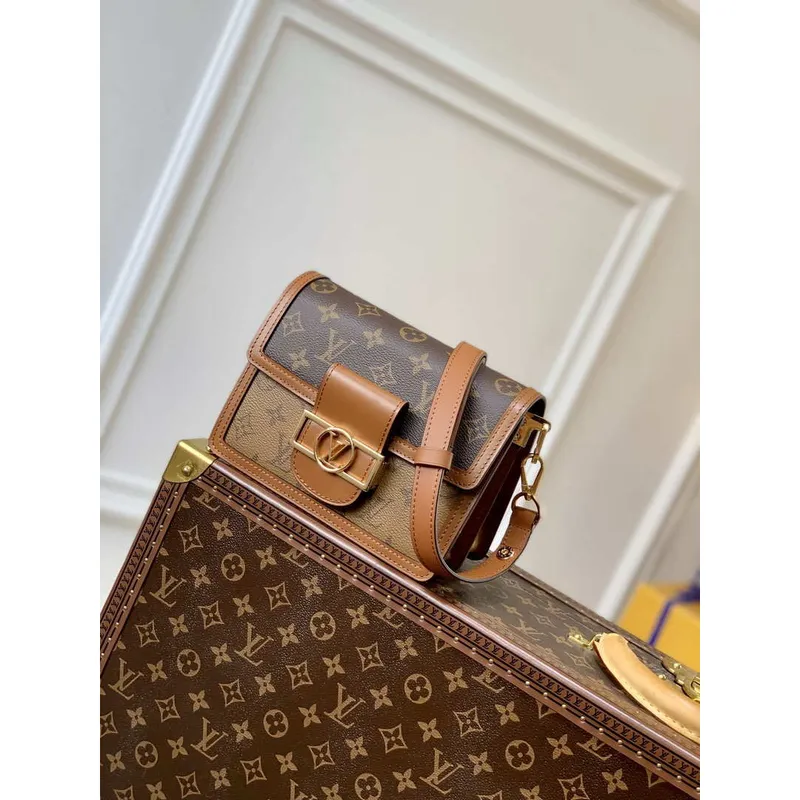 LV M45959 Louis Vuitton Dauphine Mini Taška Monogram