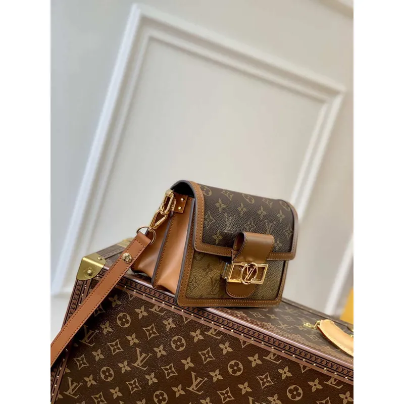 LV M45959 Louis Vuitton Dauphine Mini Taška Monogram