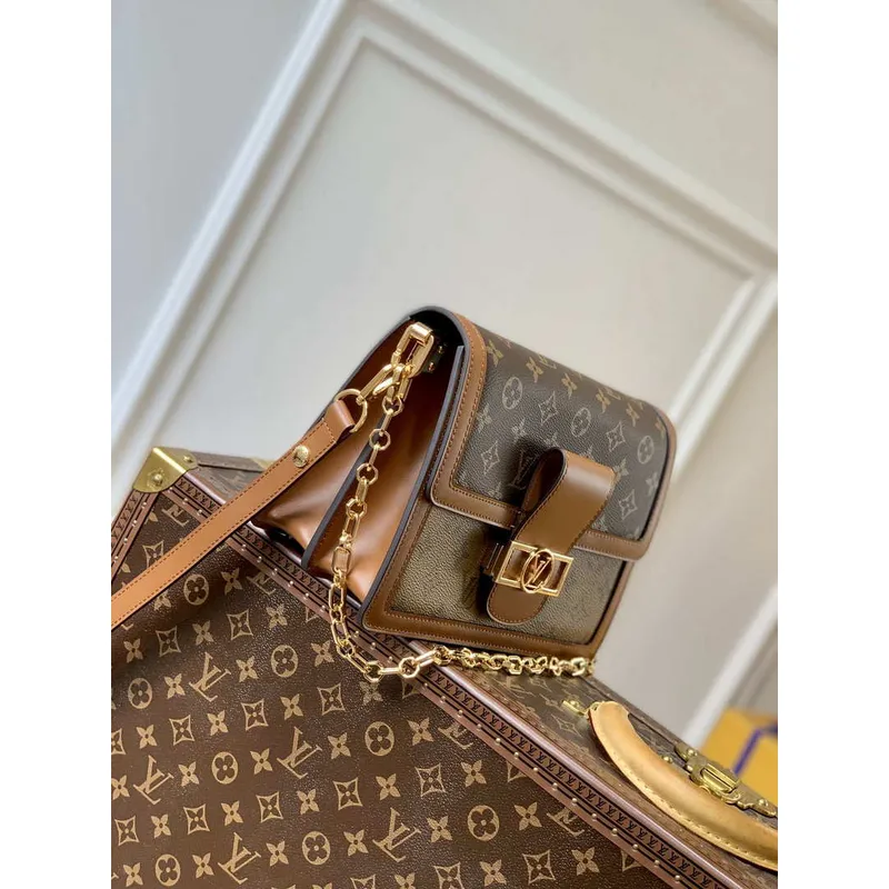 LV M45958 Louis Vuitton Dauphine MM Taška Monogram