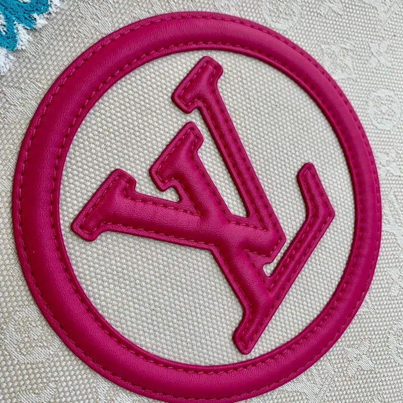 LV M46076 Louis Vuitton Onthego GM Tote Bag žlutá kůže