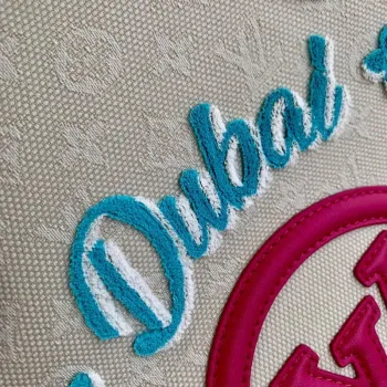 LV M46076 Louis Vuitton Onthego GM Tote Bag žlutá kůže