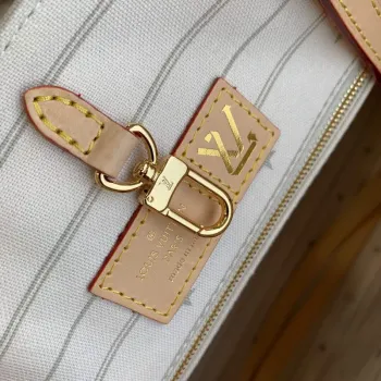 LV M46128 Louis Vuitton Onthego MM Tote Bag žlutá kůže