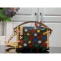 LV M46369 Louis Vuitton Barevný hodvábný sítotisk boční trunk PM taška