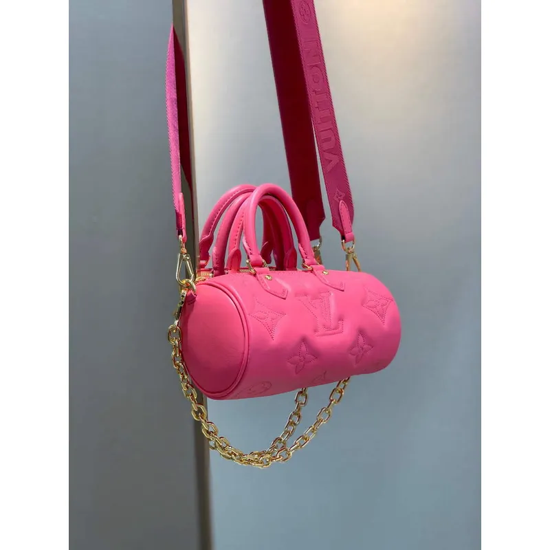 LV M59826 Louis Vuitton Papillon BB Taška Dragon Fruit Pink