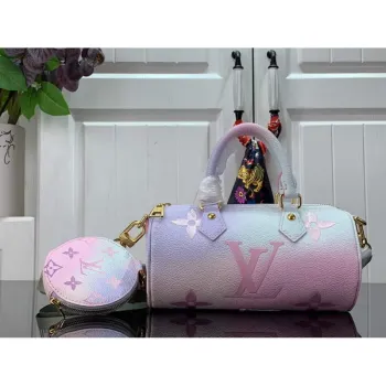 LV M46078 Louis Vuitton Papillon BB Taška Sunrise Pastel