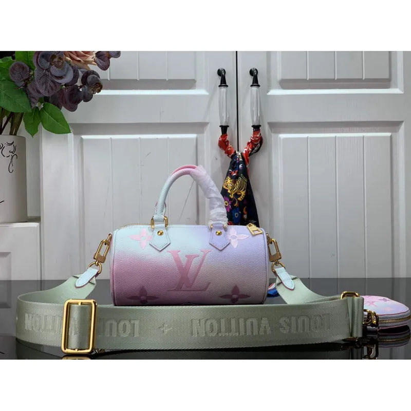 LV M46078 Louis Vuitton Papillon BB Taška Sunrise Pastel