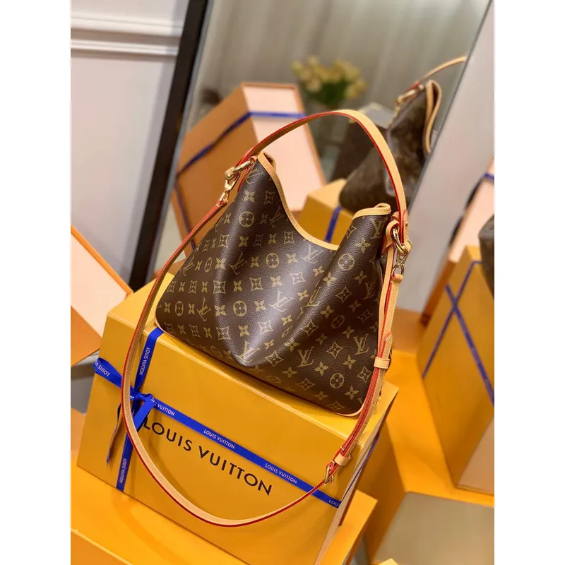 LV M50155 LouisVuitton Delightful PM Monogram Švestka
