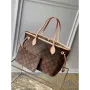 Louis Vuitton LV M41000 Neverfull PM Monogram Canvas Béžová