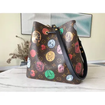 LV M45956 Louis Vuitton NéONOé MM Taška Monogram Cameo tištěná plátno