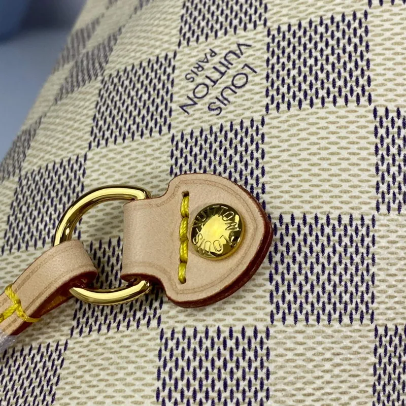 Louis Vuitton LV N41361 Neverfull MM Damier Azur Béžová