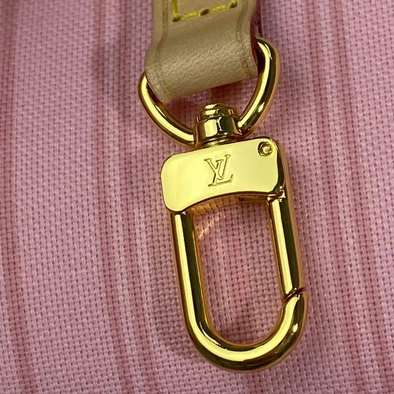 Louis Vuitton LV N41361 Neverfull MM Damier Azur Rose Ballerine Růžová