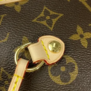 Louis Vuitton LV M50366 Neverfull MM Monogram Canvas Cerise Pink