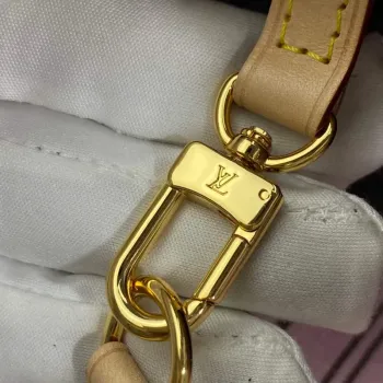 Louis Vuitton LV M50366 Neverfull MM Monogram Canvas Cerise Pink