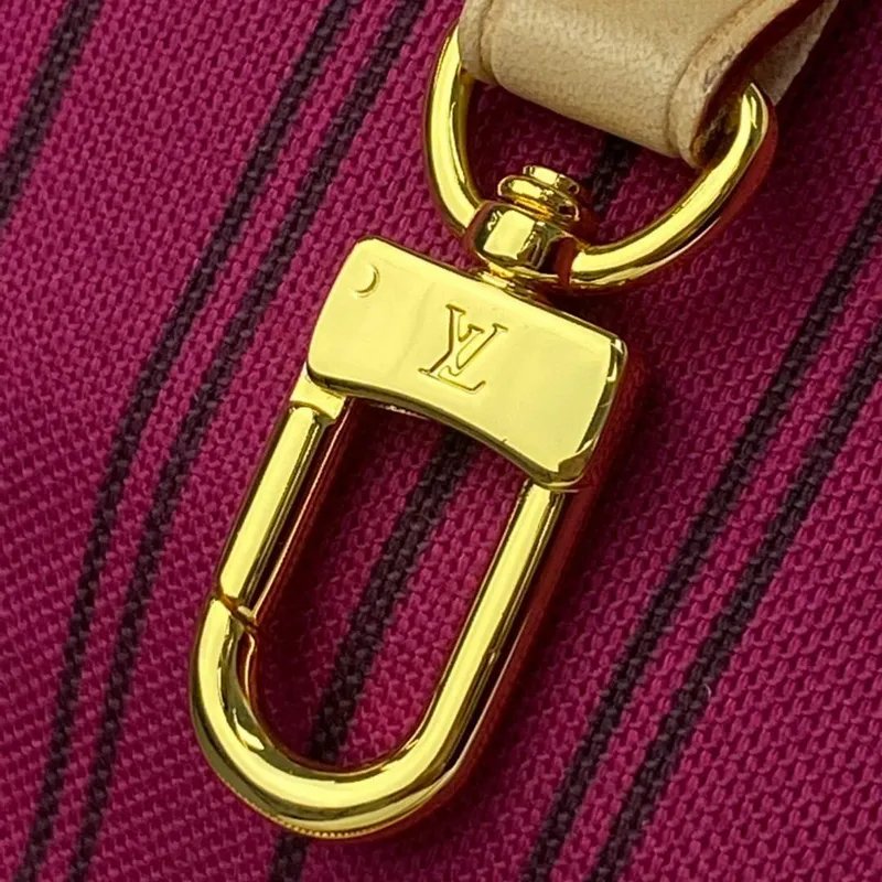 Louis Vuitton LV M41178 Neverfull MM Monogram Canvas Pivoine Růžová