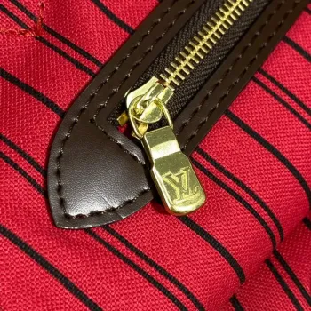 Louis Vuitton LV N41357 Neverfull GM Damier Ebene potažená plátno