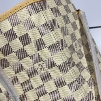 Louis Vuitton LV N41360 Neverfull GM Damier Azur Béžová