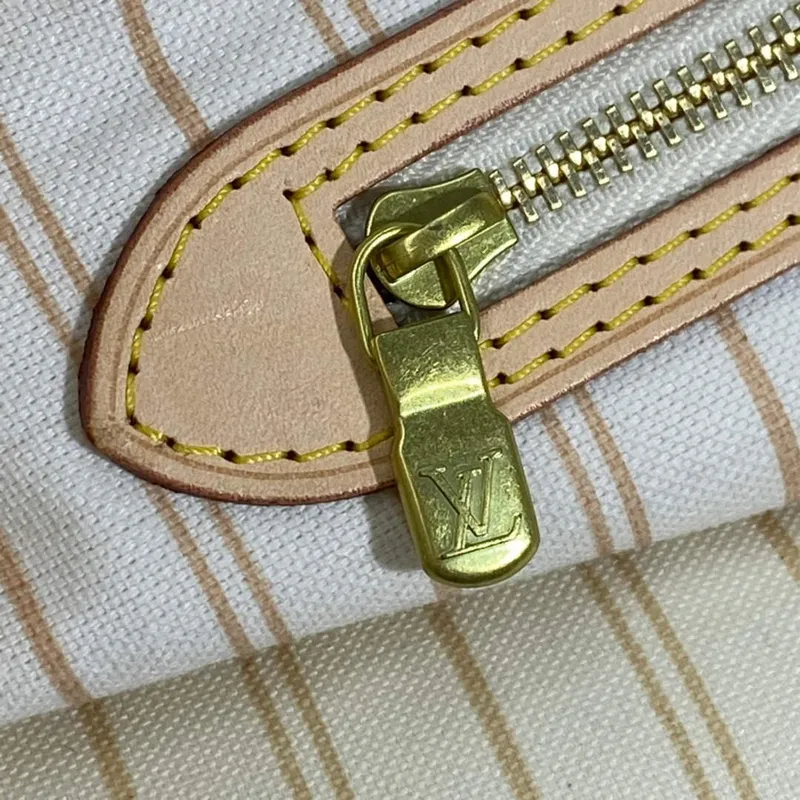 Louis Vuitton LV N41360 Neverfull GM Damier Azur Béžová