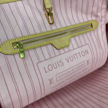 Louis Vuitton LV N41604 Neverfull GM Damier Azur potažená plátno