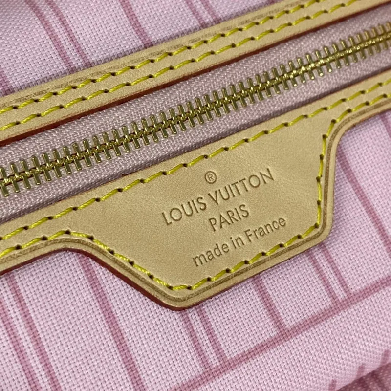 Louis Vuitton LV N41604 Neverfull GM Damier Azur potažená plátno