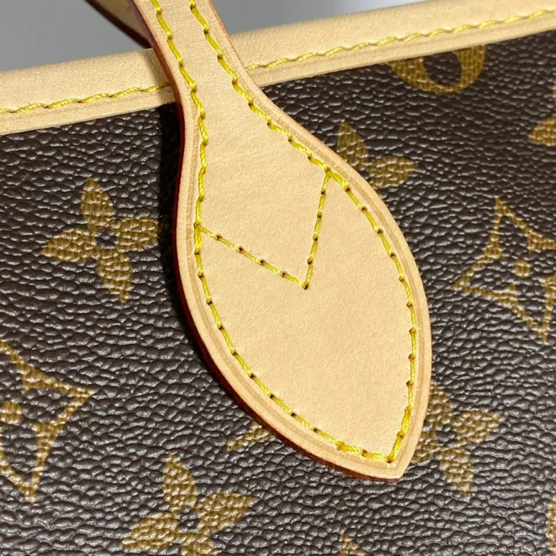 Louis Vuitton LV M40991 Neverfull GM Monogram Canvas Červená