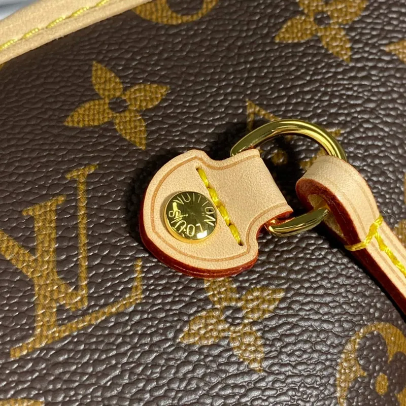 Louis Vuitton LV M40991 Neverfull GM Monogram Canvas Červená