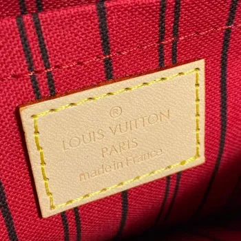 Louis Vuitton LV M40991 Neverfull GM Monogram Canvas Červená