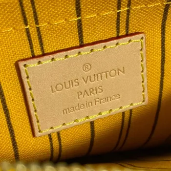 Louis Vuitton LV M40992 Neverfull GM Monogram Canvas Žlutá